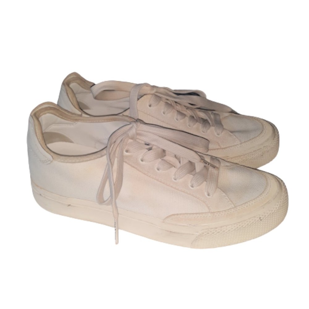 Rag & Bone NY Women's Light BROWN Canvas Sneaker size 39.5 US 9.5